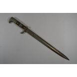 A World War II German Police parada bayonet