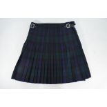 A gentleman's Scottish wool kilt