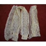 A collection of 19th century lace