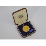 A 9ct Southampton Cycling medal