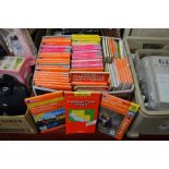 A box of approx ninety Ordnance Survey maps