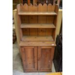 Small antique pine dresser