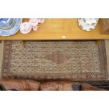 Antique worn Persian runner