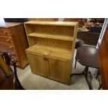 A light oak dresser