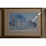 Two William Russell Flint prints