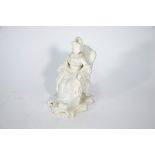 An early 19th century Minton parian seated figure