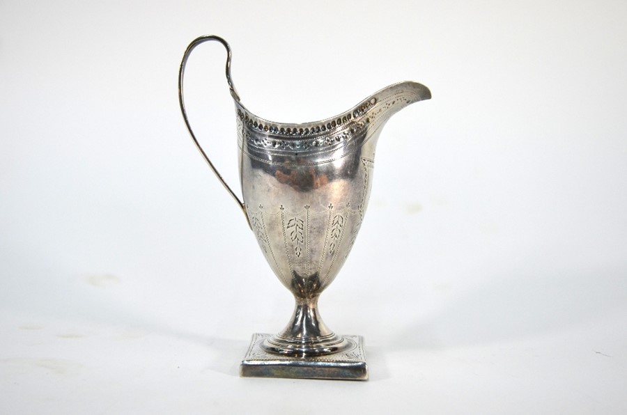 Peter & Ann Bateman silver cream jug - Image 3 of 3