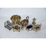 Silver tableware and other items