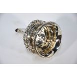 Regency silver wine funnel