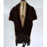 A fur stole