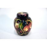 A modern Moorcroft 'Queen's Choice' pattern ovoid jar and cover