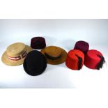 A collection of hats