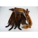 Two mink fur stoles