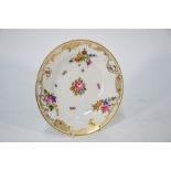 A 19th century Swansea china plate