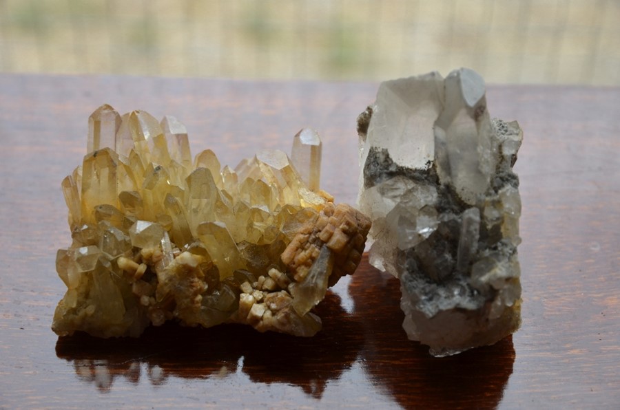 A quantity of crystal geodes and other rocks and fossils - Image 10 of 10