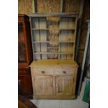 An antique pine dresser