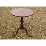 A 19th century mahogany occasional table