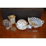 Collection of porcelain items