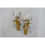 A pair of Liberty Regency style wall sconces (2)