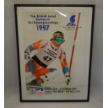 Poster of the British Land National ski championships 1997