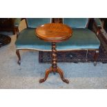 A 19th century mahogany occasional table