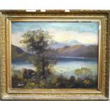 W Williamson? - A 19th century lake landscape
