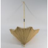 A 19th century folding parasol