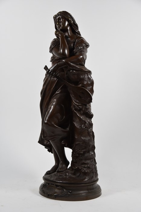 Adrian Etienne Gaudez (1845-1902) - bronze sculpture - Image 2 of 18