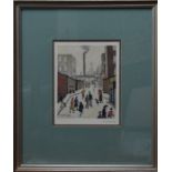 Laurence Stephen Lowry (1887-1976) - 'Streetscene near a Factory'
