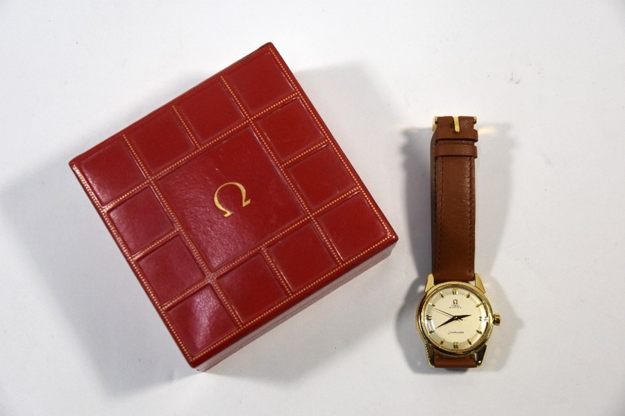 Gentleman's 18ct Omega Seamaster Automatic wristwatch