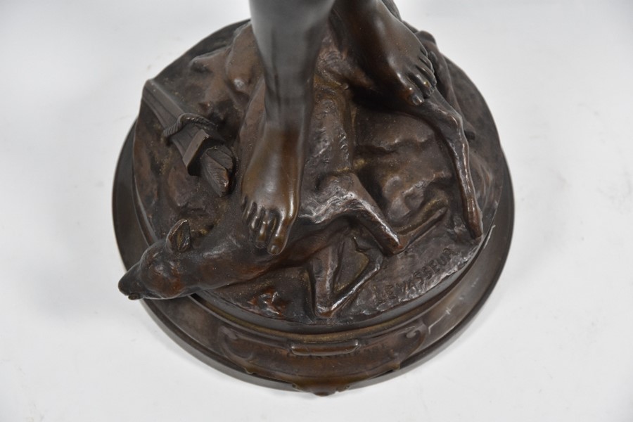 Adrian Etienne Gaudez (1845-1902) - bronze sculpture - Image 9 of 18