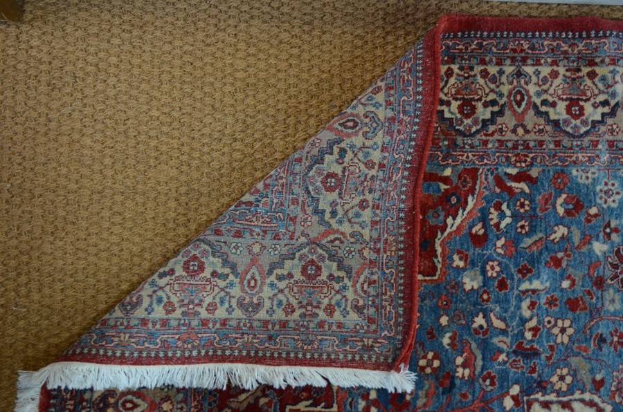 An old Persian Qum carpet, third quarter 20th century - Image 4 of 4