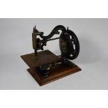 A Victorian Franklin Co patent sewing machine