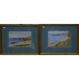 H P Truman - A set of seven watercolour views