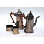 Heavy Quality Silver Four-Piece Coffee Service