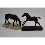 Mary Beattie Scott - bronze horse sculpture