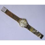 Gentleman's 9ct gold Longines wristwatch