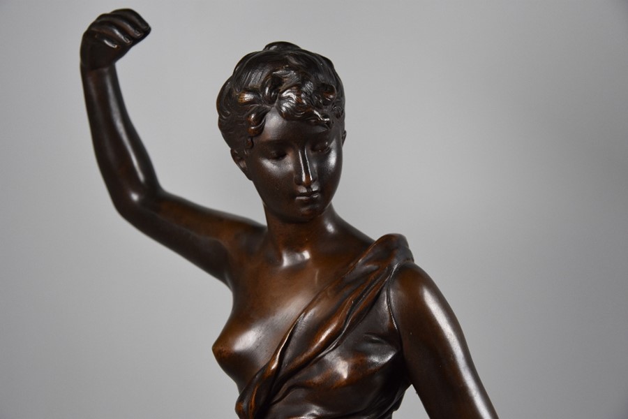 Henri Louis Levasseur (1853-1902) - bronze sculpture - Image 9 of 10