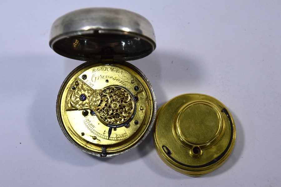 Two pair-cased pocket watches and empty pair-case - Image 4 of 7