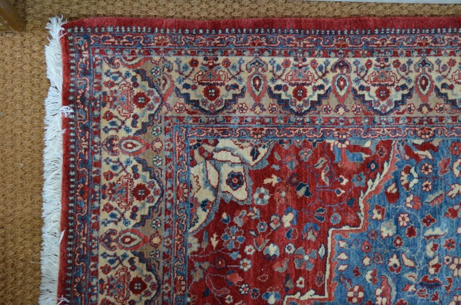 An old Persian Qum carpet, third quarter 20th century - Image 3 of 4