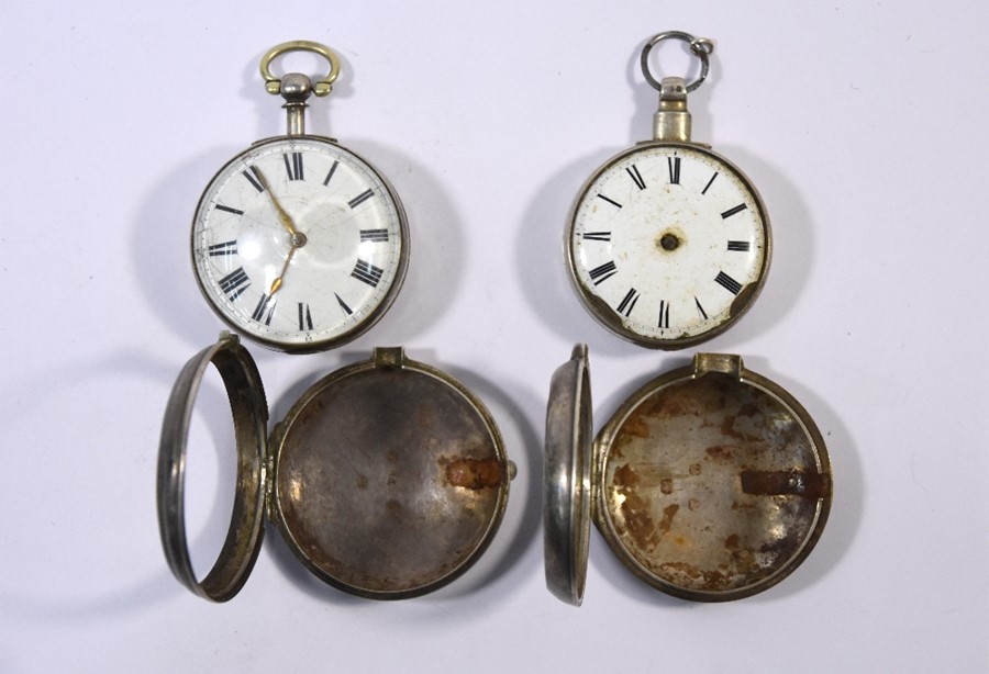 Two pair-cased pocket watches and empty pair-case - Image 2 of 7