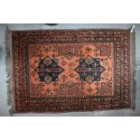 A contemporary Afghan rug