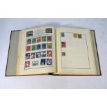 Album of postage stamps QV & later