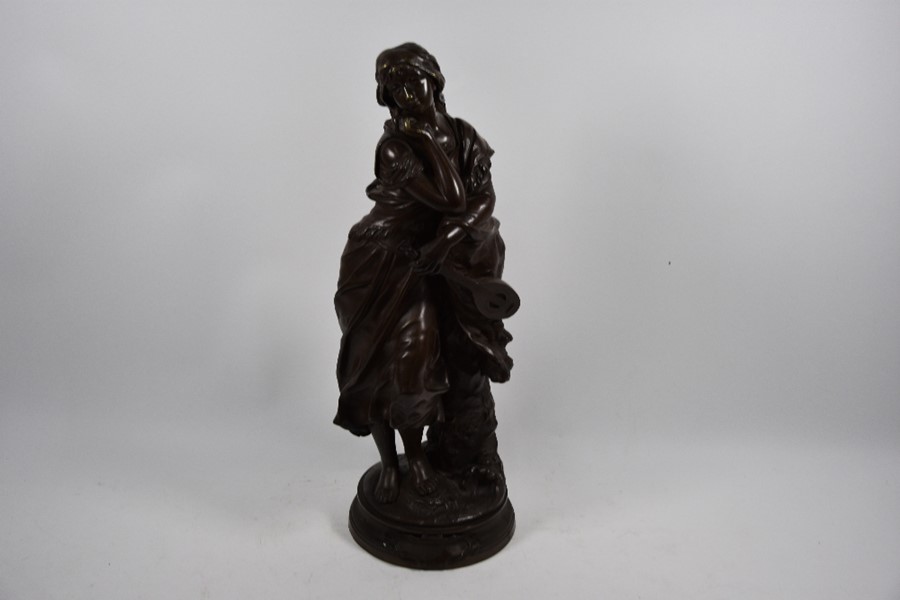 Adrian Etienne Gaudez (1845-1902) - bronze sculpture - Image 10 of 18