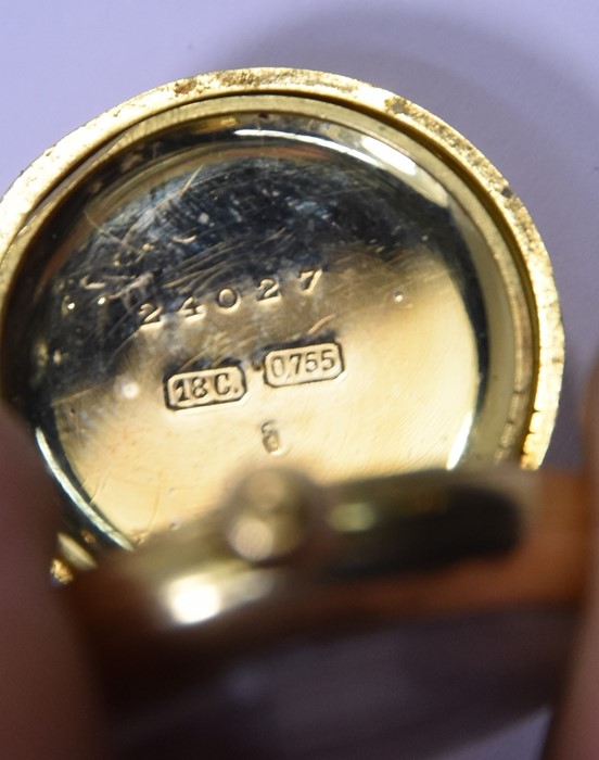 Lady's 18c fob watch - Image 5 of 5