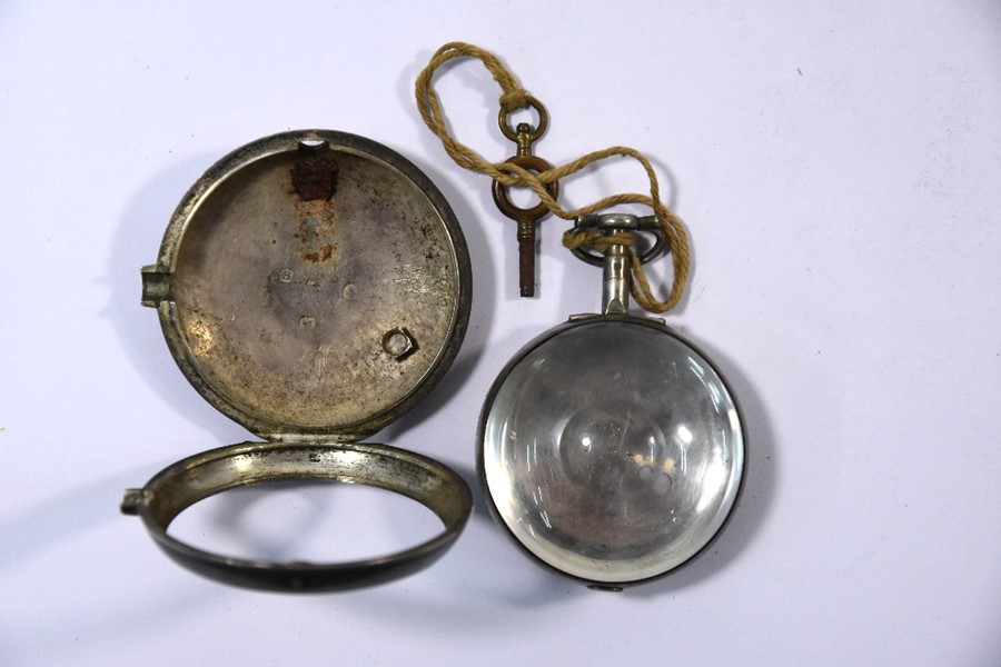 Two pair-cased pocket watches and empty pair-case - Image 3 of 7