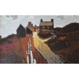 Donald McIntyre Y Rhiw Oil on Board Signed 61.