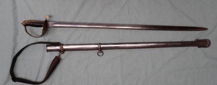 A Victorian style 1821 sword with an 85.