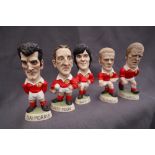 Groggs - A collection of five resin World of Groggs Minis, including Dai Morris, Rupert Moon,