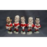 Groggs - A collection of five resin Millenium Grogg Minis, including Ian Gough, Craig Quinnell,